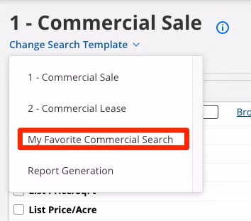 My Favorite Commercial Search